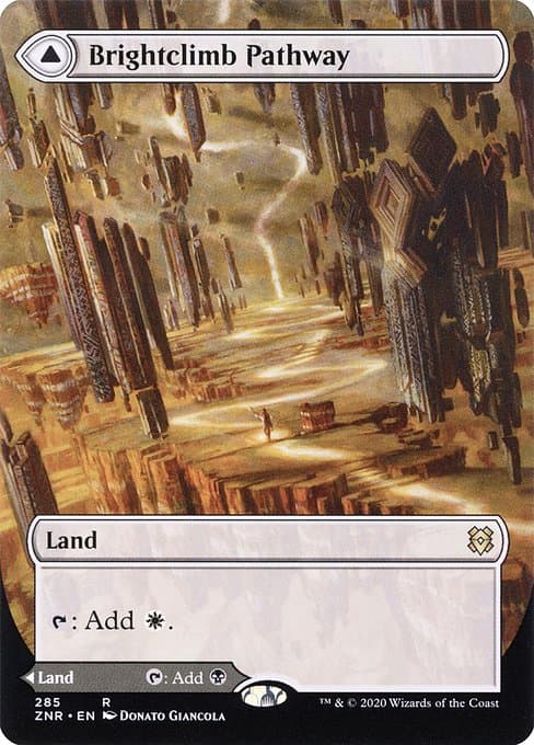 Brightclimb Pathway & Grimclimb Pathway 2020 Magic: The Gathering Zendikar Rising Borderless
