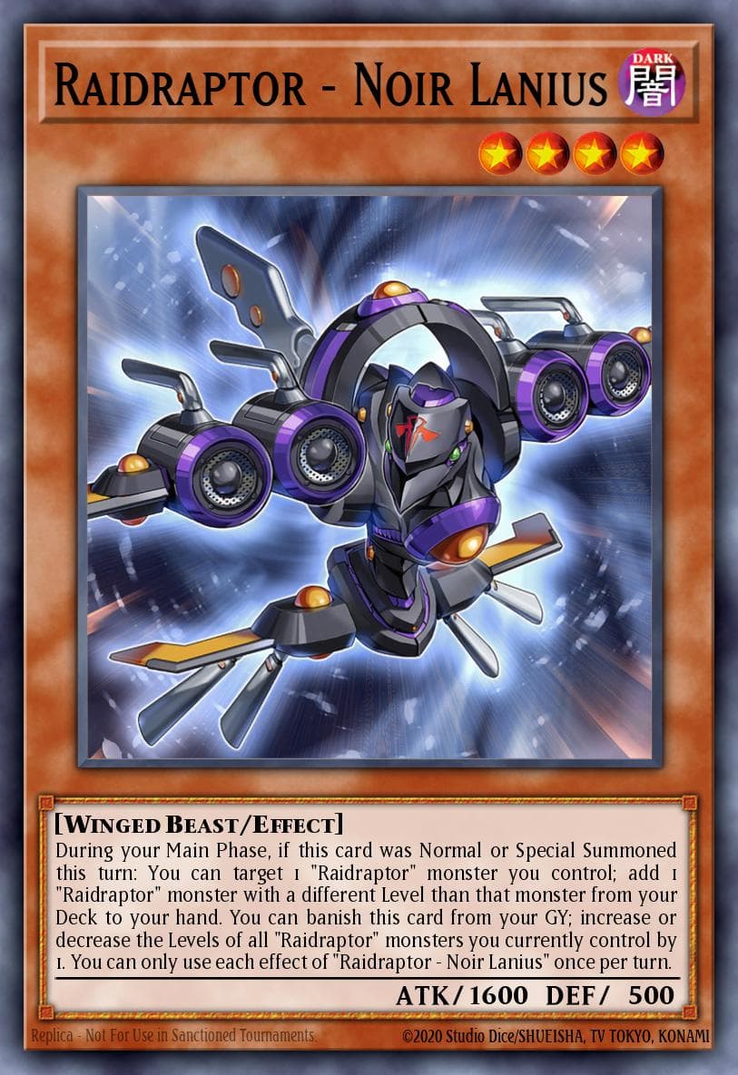 Raidraptor - Noir Lanius #PHNI-JP004