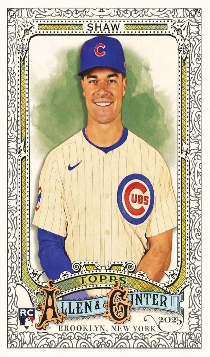 Matt Shaw trading card
