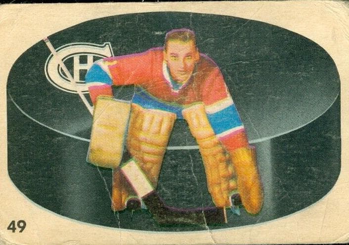 Jacques Plante 1962 unknown Parkhurst