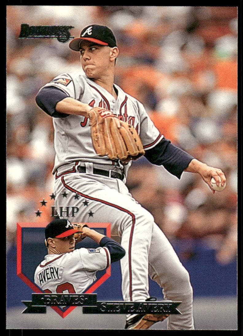 Steve Avery 1995 panini Donruss