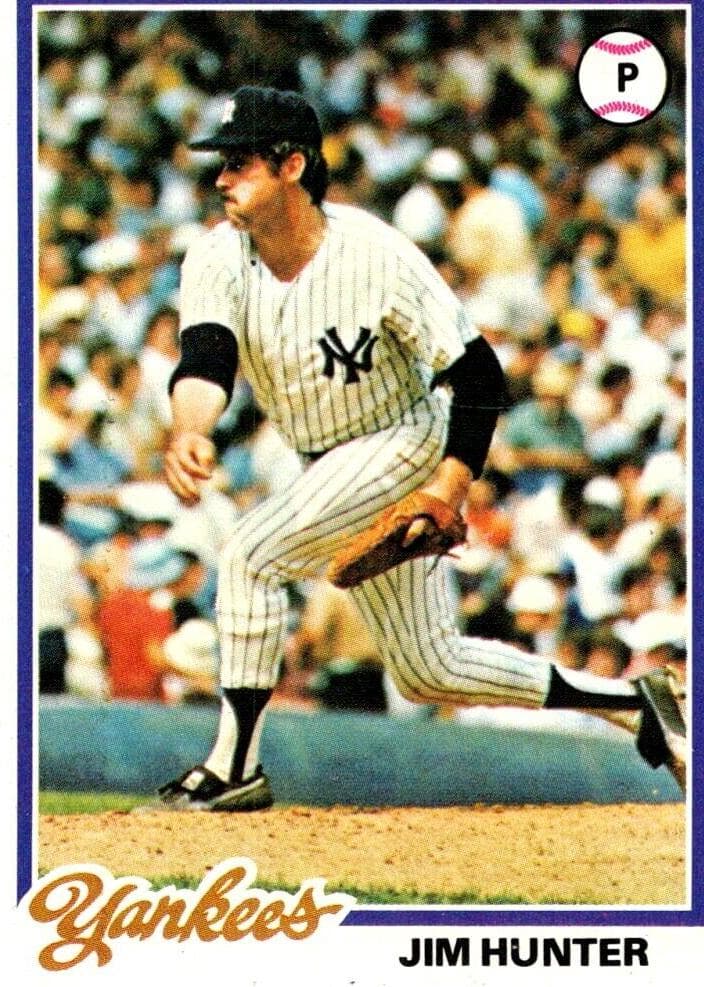 Jim Hunter 1978 topps Topps