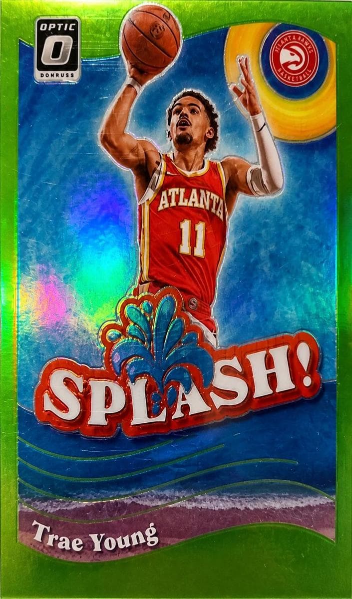 Trae Young 2023 panini Donruss Optic