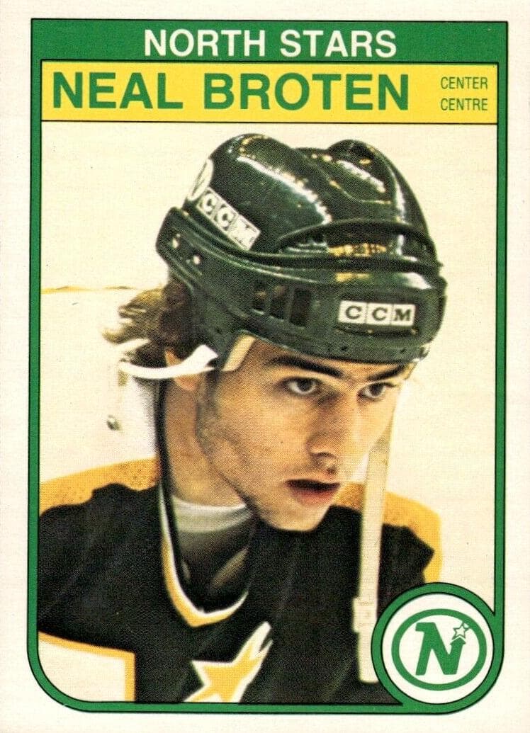 Neal Broten trading card