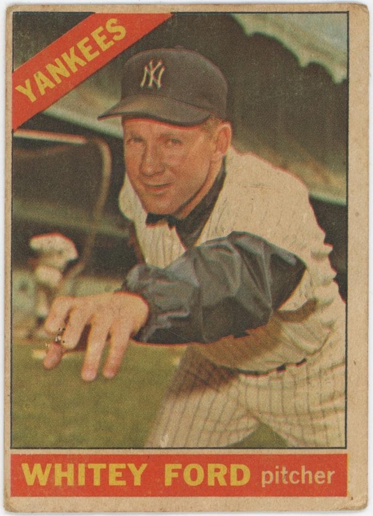 Whitey Ford 1966 topps Topps Venezuelan