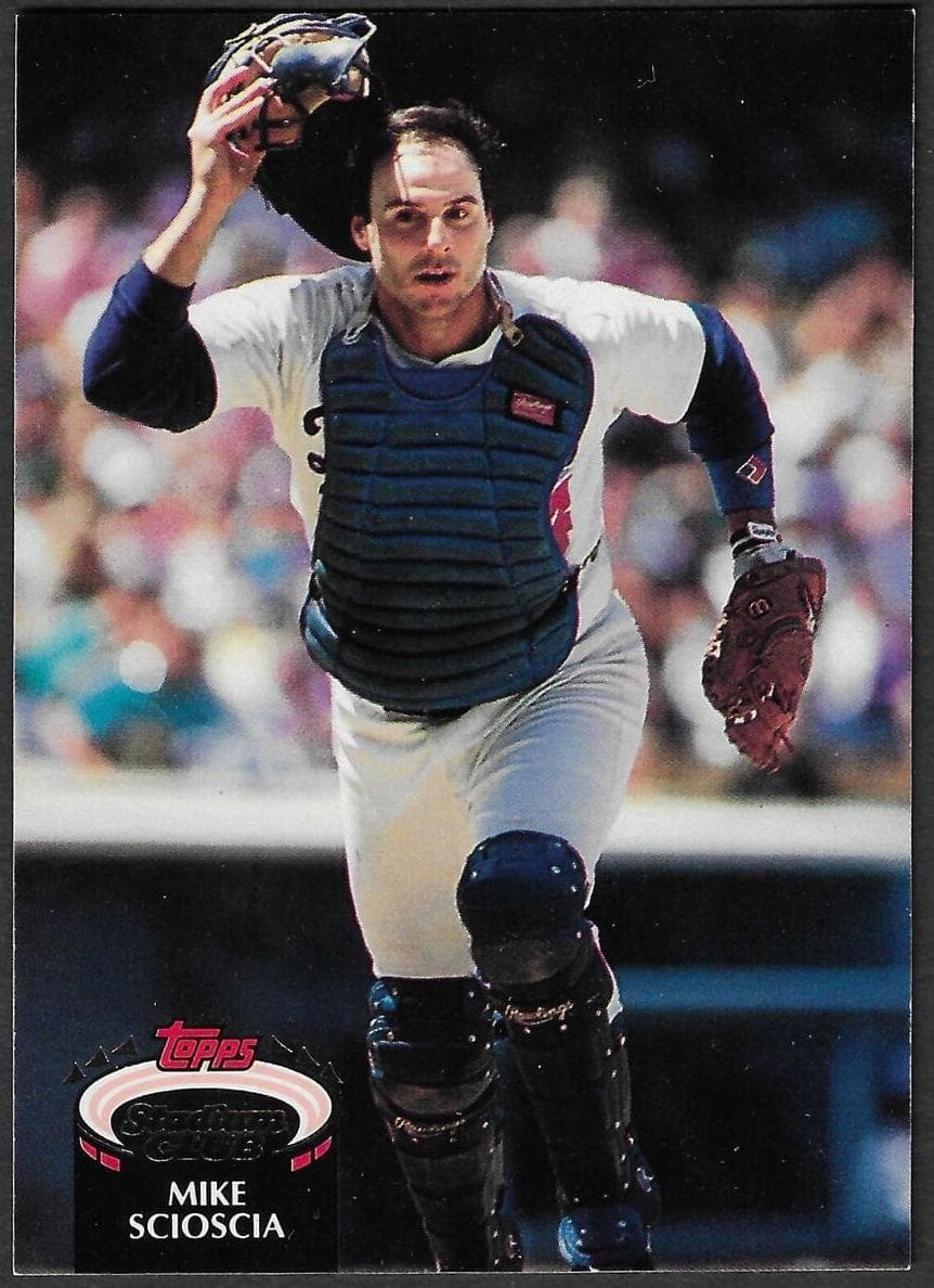 Mike Scioscia 1992 unknown Stadium Club