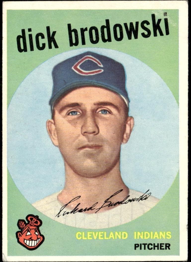 Dick Brodowski 1959 topps Topps