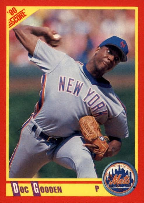 Doc Gooden trading card