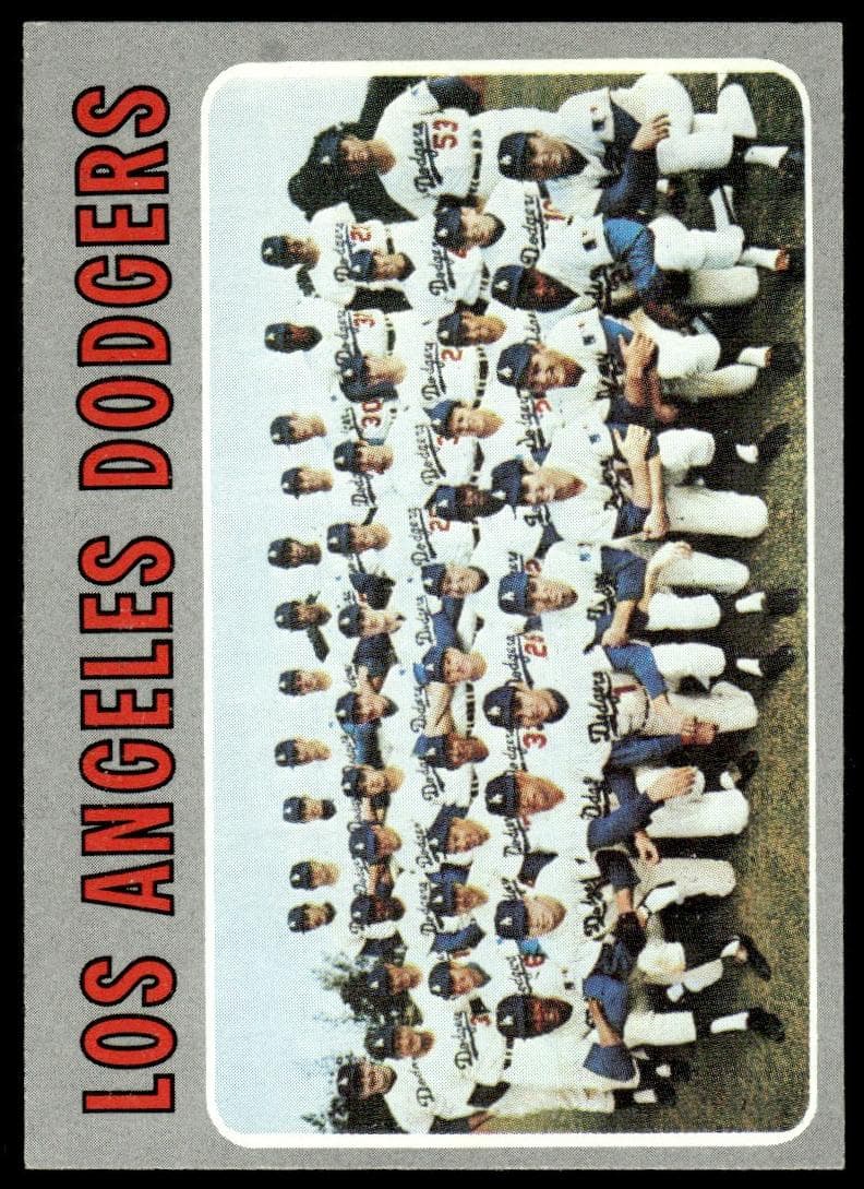 Los Angeles Dodgers 1970 topps Topps