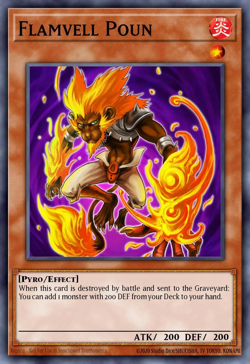Flamvell Poun 2010 Yu-Gi-Oh! Duelist Revolution