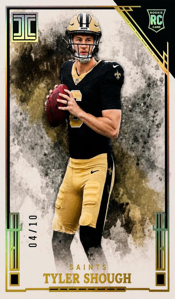 Tyler Shough 2025 panini Panini Impeccable