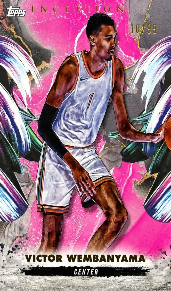 Victor Wembanyama 2024 topps Topps Inception