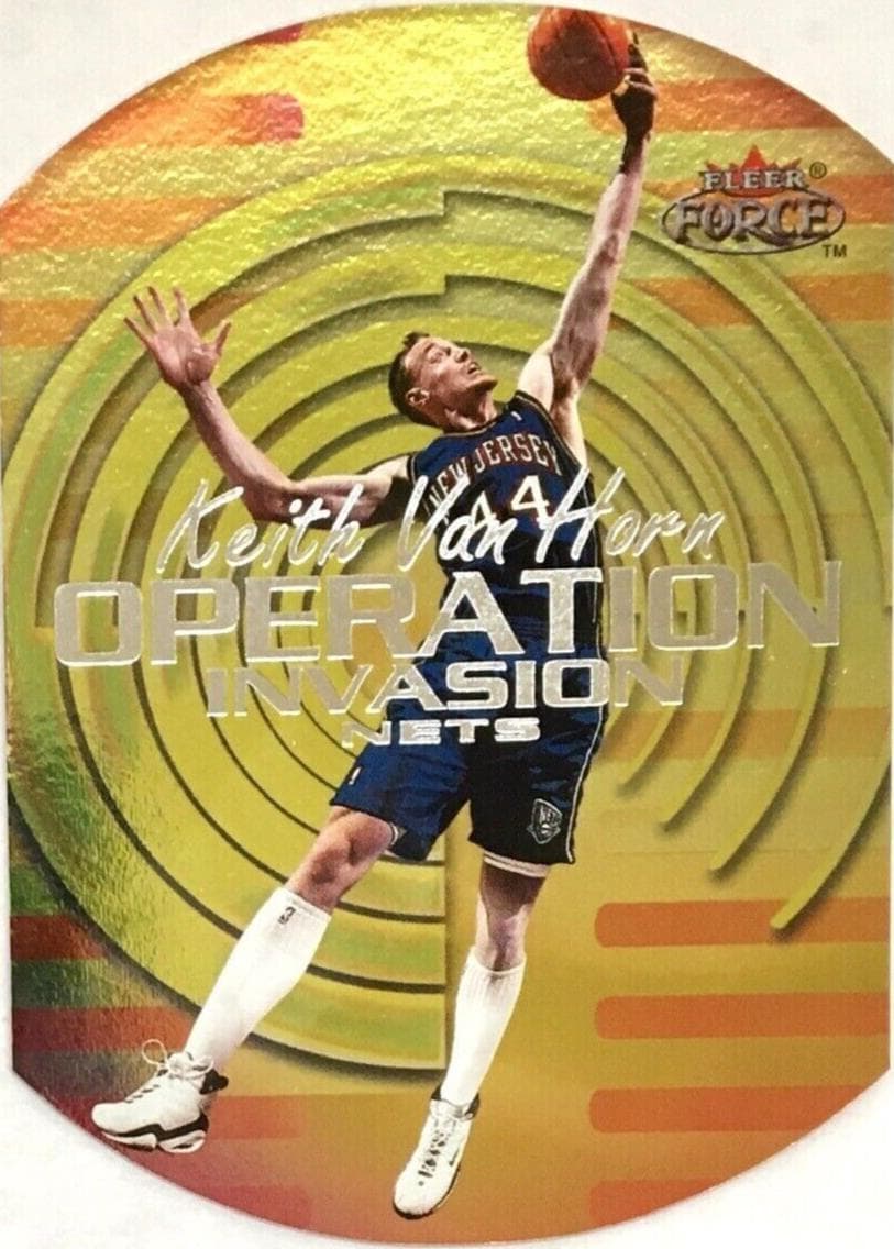 Keith Van Horn 1999 fleer Force