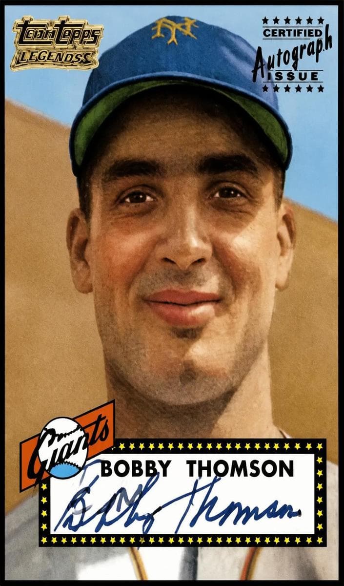 Bobby Thomson #TT43R