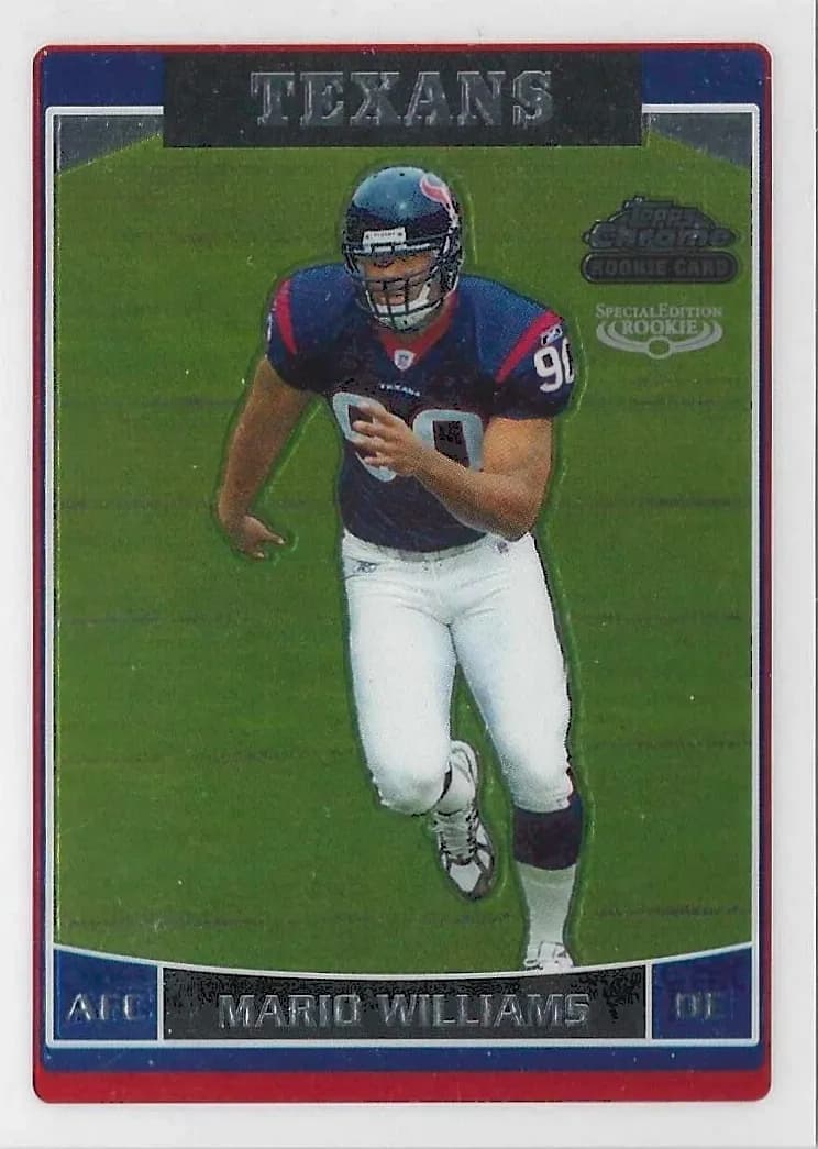 Mario Williams 2006 topps