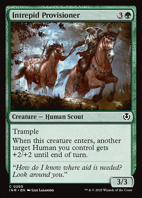 Intrepid Provisioner 2016 Magic: The Gathering Shadows Over Innistrad