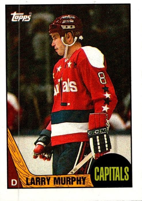 Larry Murphy 1987 topps Topps