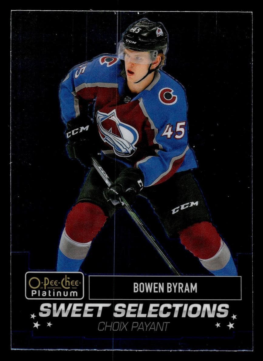 Nathan MacKinnon 2020 topps O-Pee-Chee Platinum