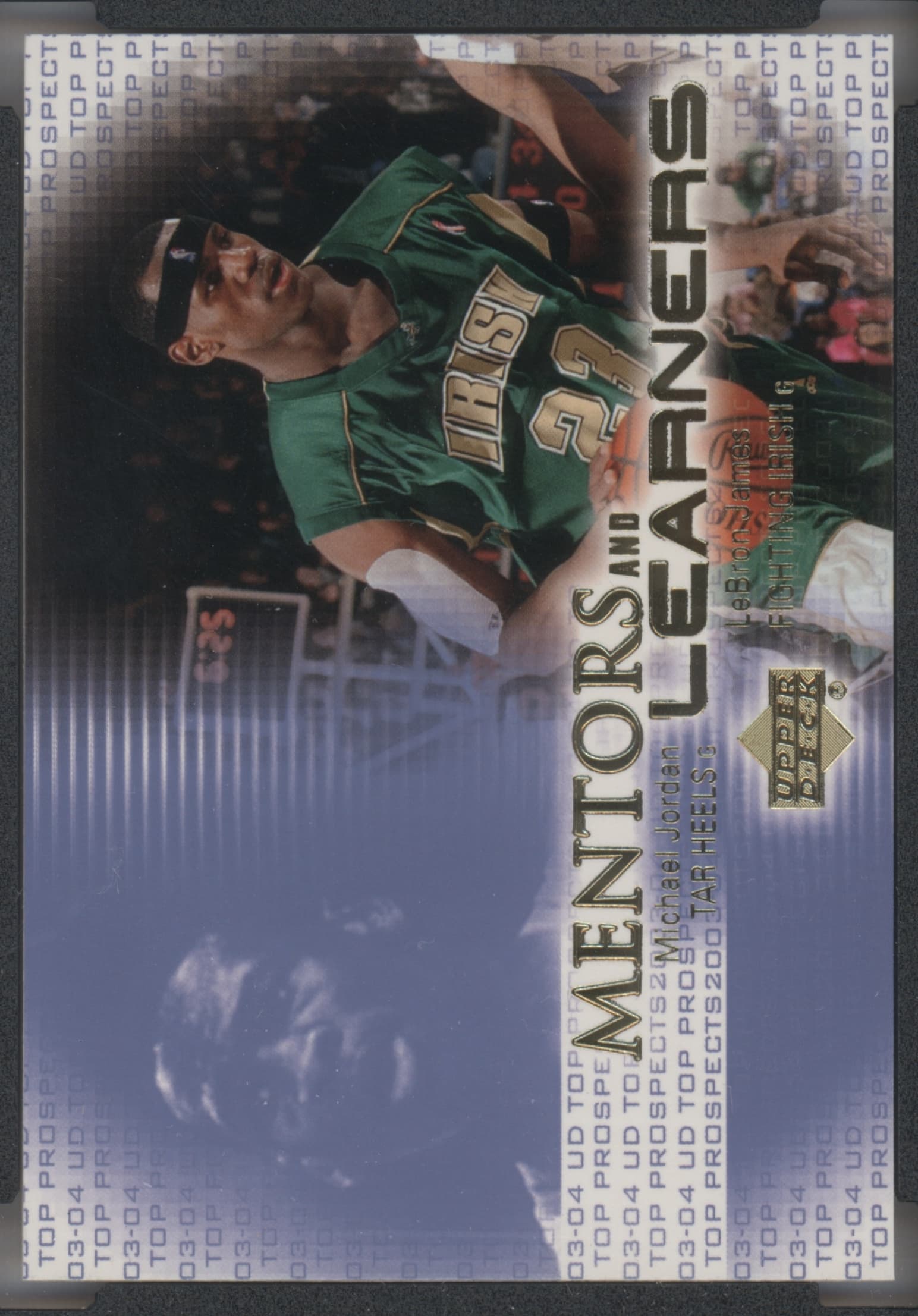 LeBron James 2003 upper-deck