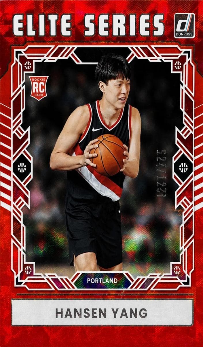Hansen Yang 2025 panini Donruss