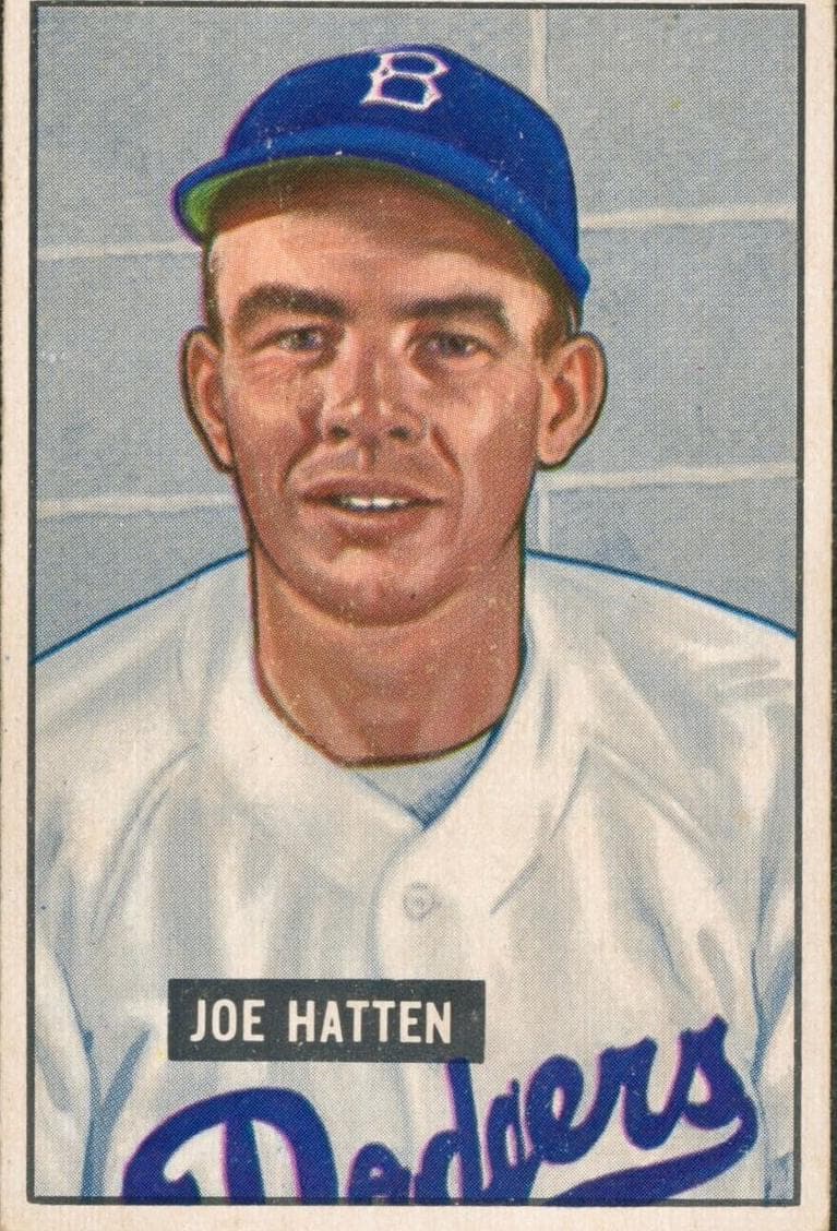 Joe Hatten 1951 bowman Bowman