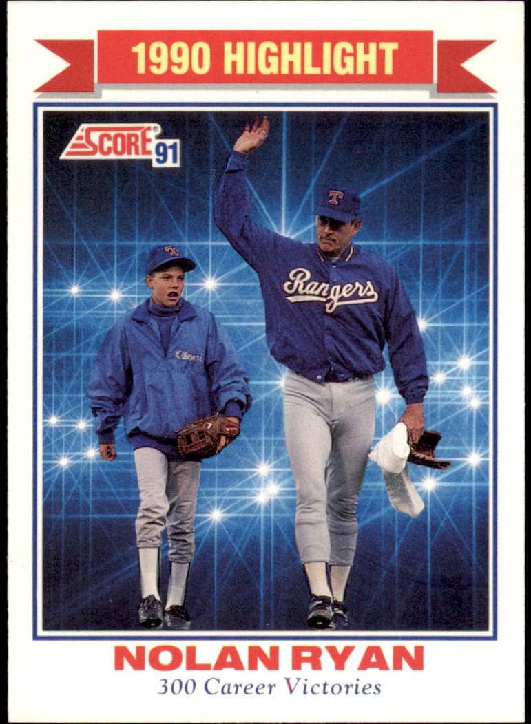 Nolan Ryan 1991 panini Score