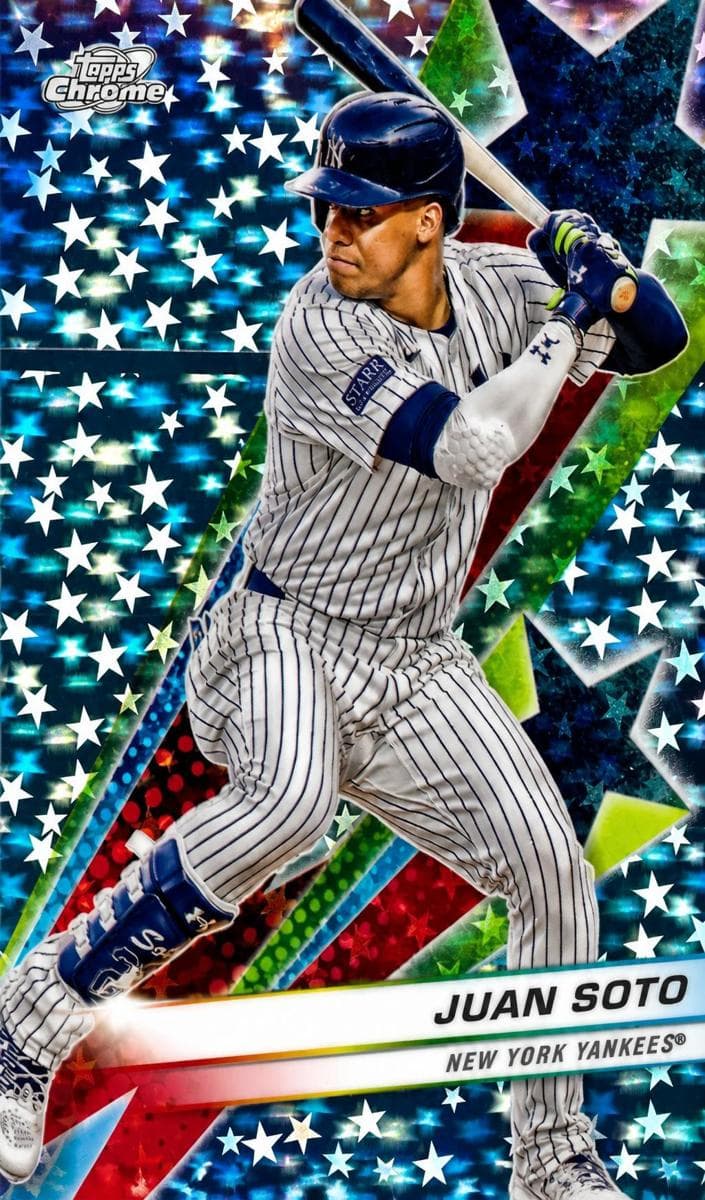 Juan Soto 2024 topps Topps Cosmic Chrome