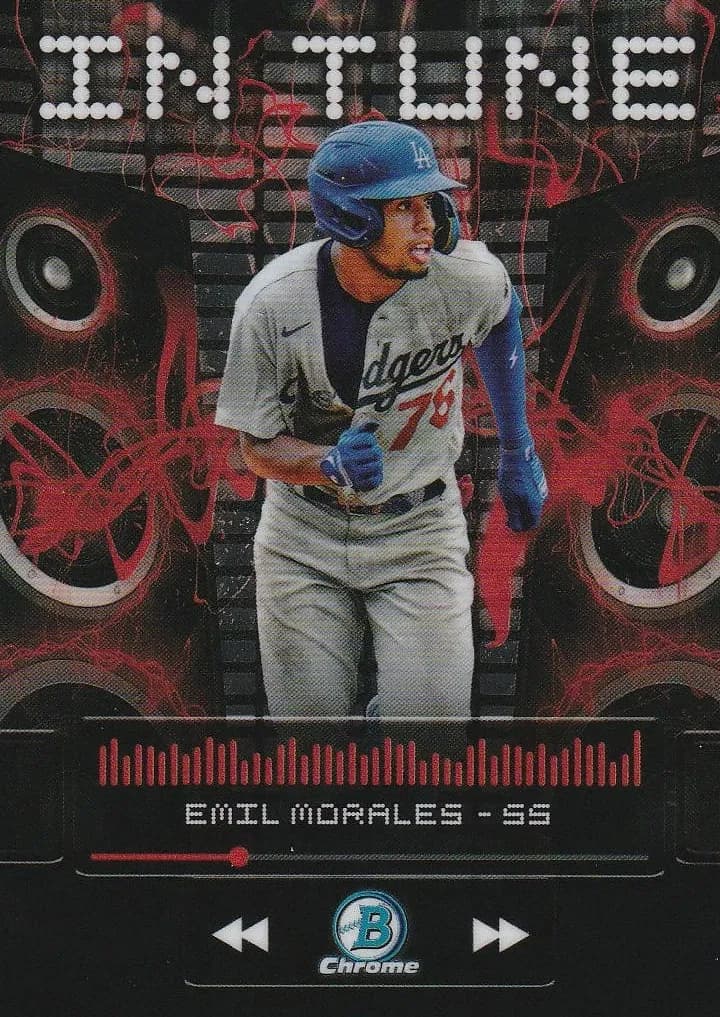 Emil Morales 2024 bowman Bowman Draft