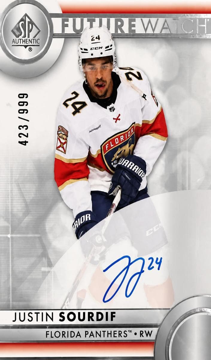 Justin Sourdif - Florida Panthers /999 #189