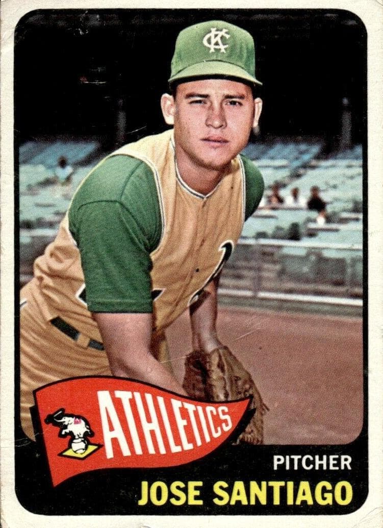 Jose Santiago 1965 topps Topps