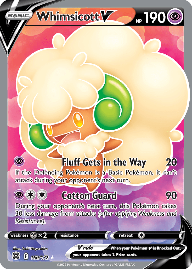 Whimsicott V 2022 Pokemon