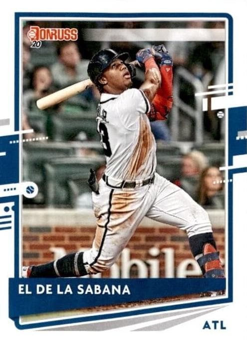 Ronald Acuna Jr. 2020 panini Donruss