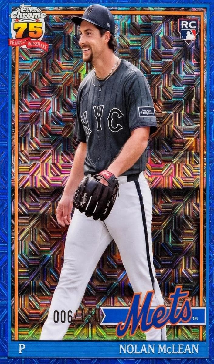 Nolan McLean 2026 topps Topps