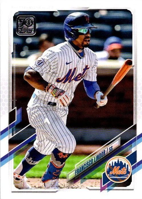 Francisco Lindor 2021 topps Topps Update