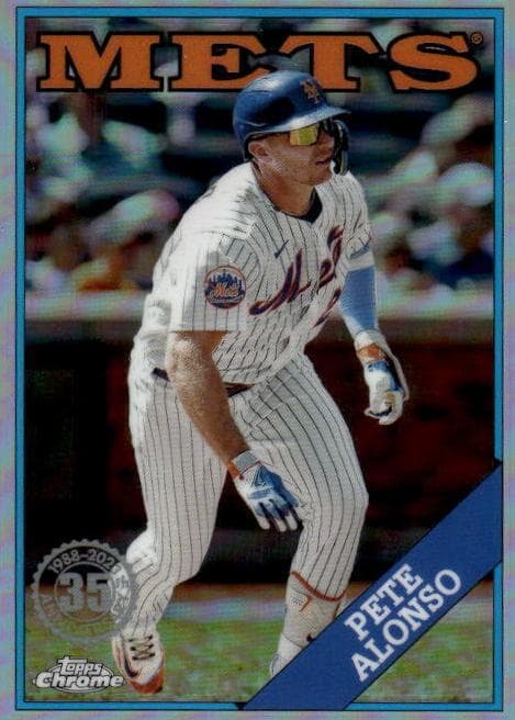 Pete Alonso 2023 topps Topps Chrome Update