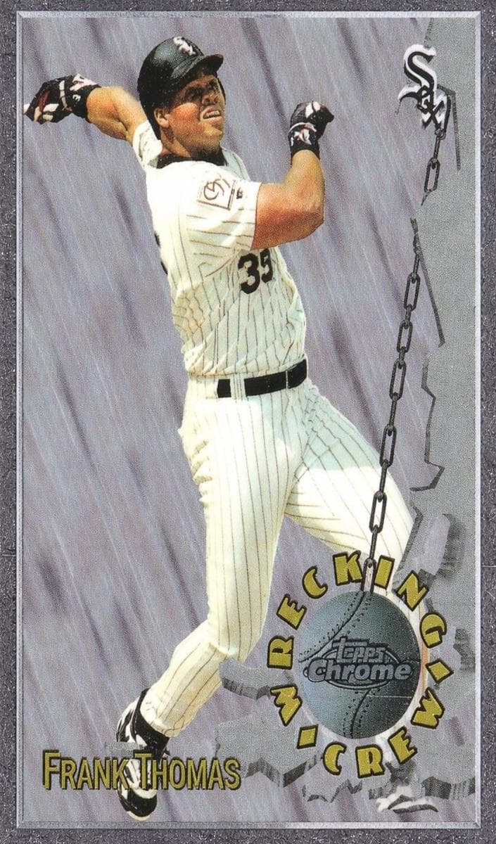 Frank Thomas 1996 topps Topps Chrome