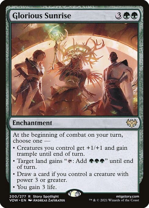 Glorious Sunrise 2022 Magic: The Gathering Innistrad: Double Feature