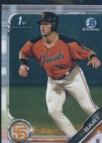 Joey Bart 2019 bowman Bowman