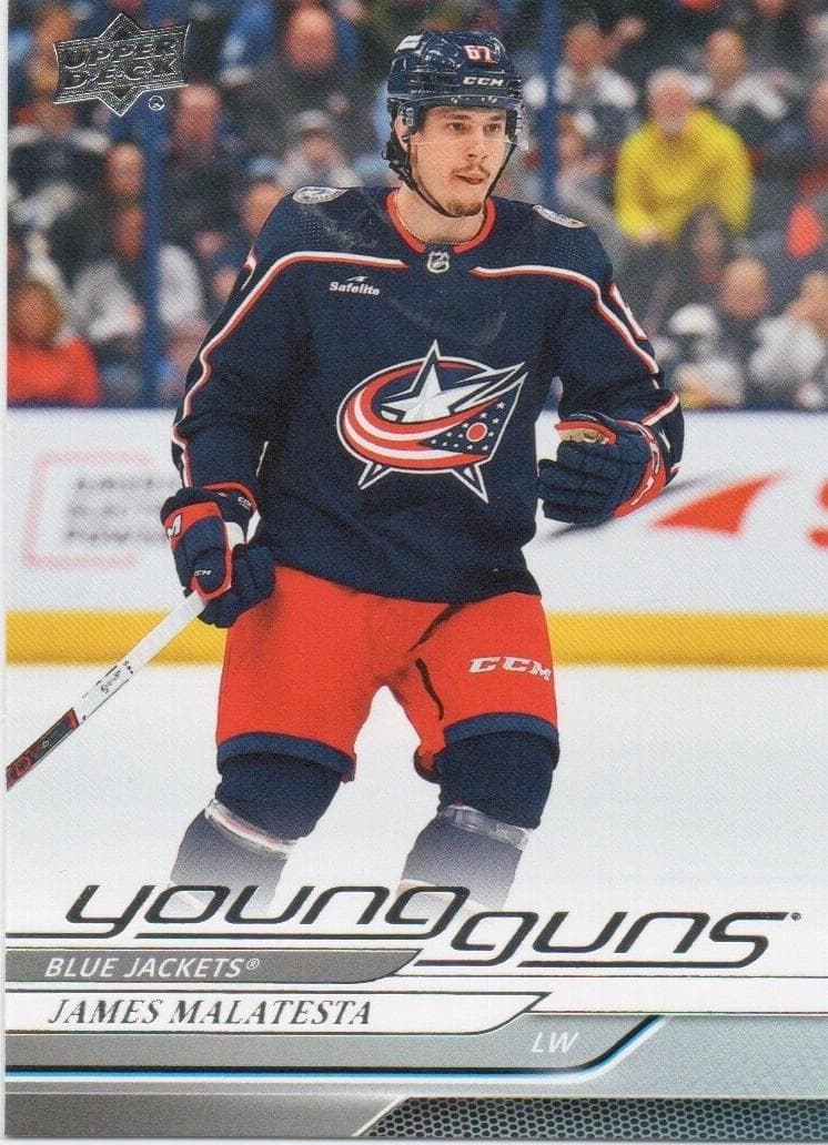 James Malatesta trading card