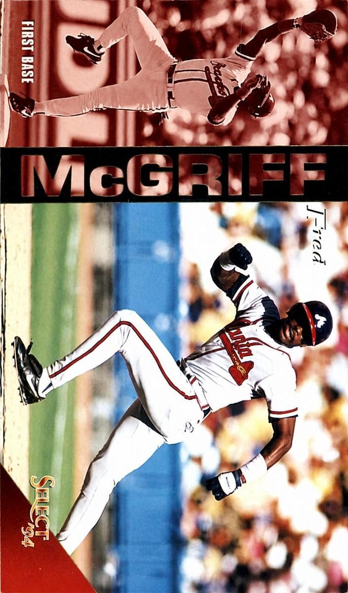 Fred McGriff 1994 panini