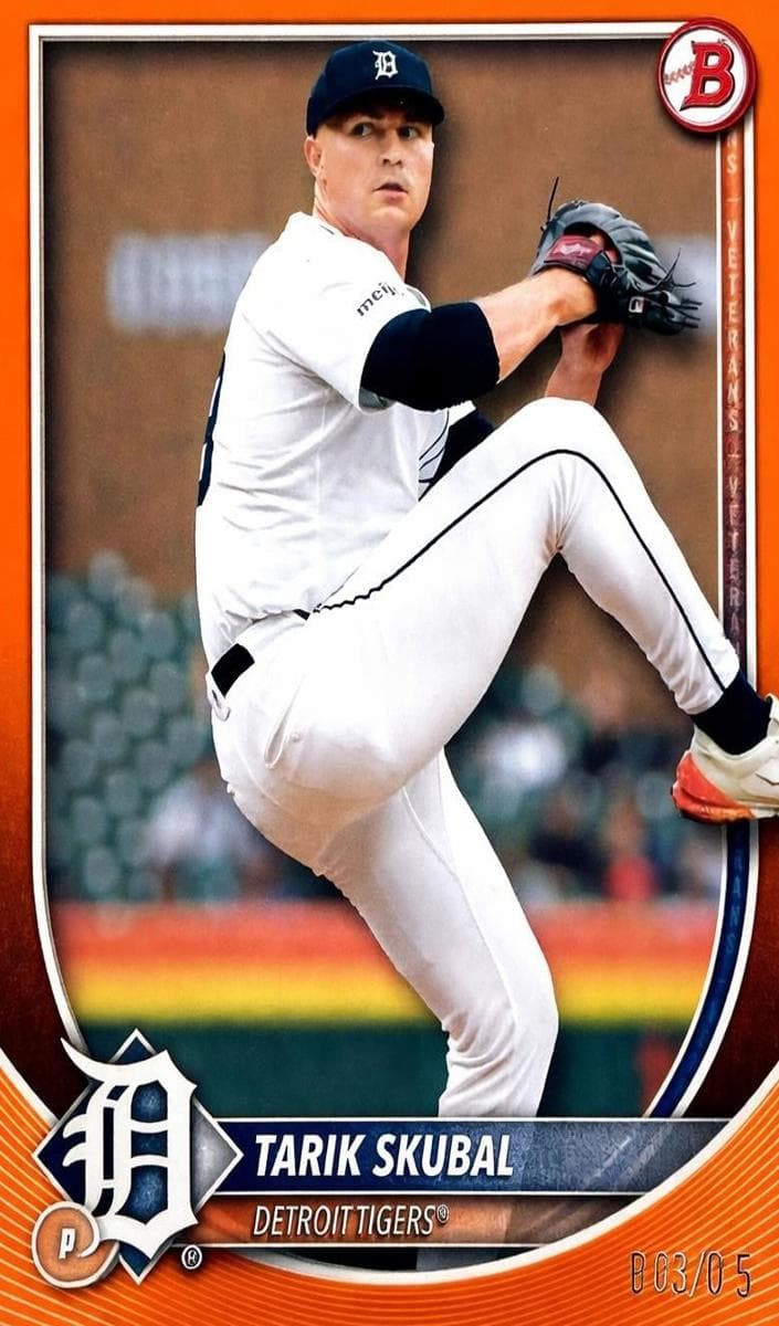 Tarik Skubal 2025 bowman Bowman