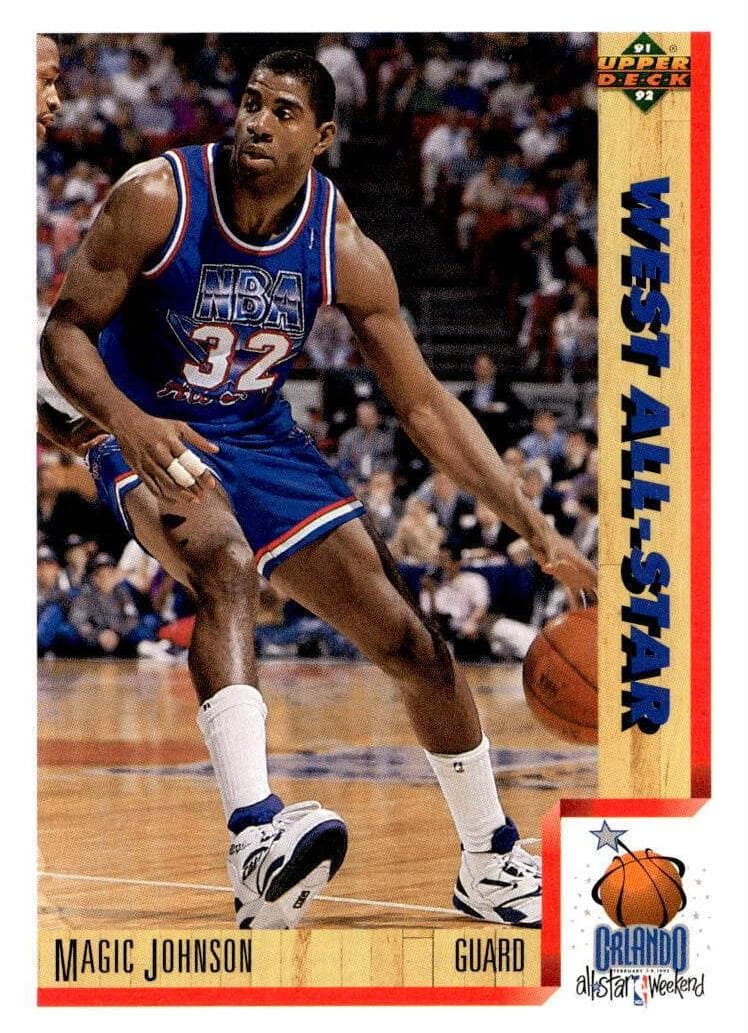 Magic Johnson 1991 upper-deck Upper Deck