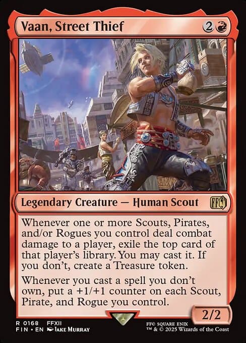 Vaan, Street Thief 2025 Magic: The Gathering Final Fantasy