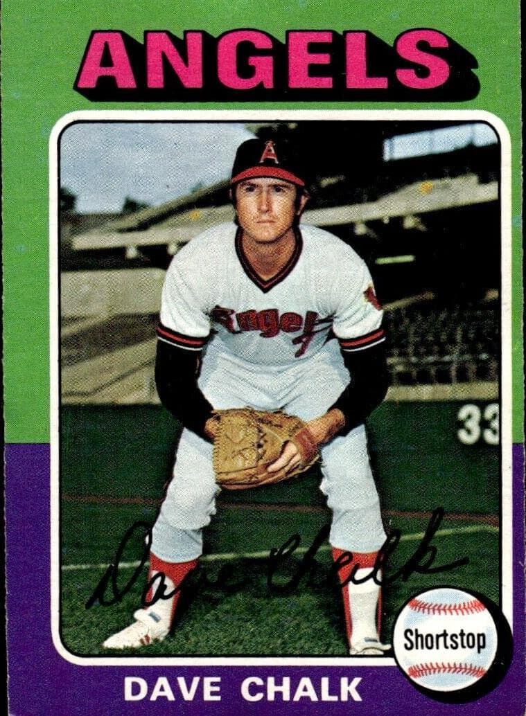 Dave Chalk 1975 topps