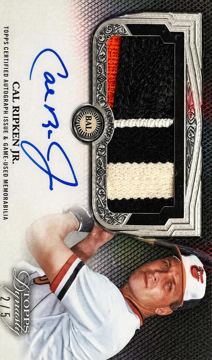 Cal Ripken Jr. 2023 topps Topps Dynasty