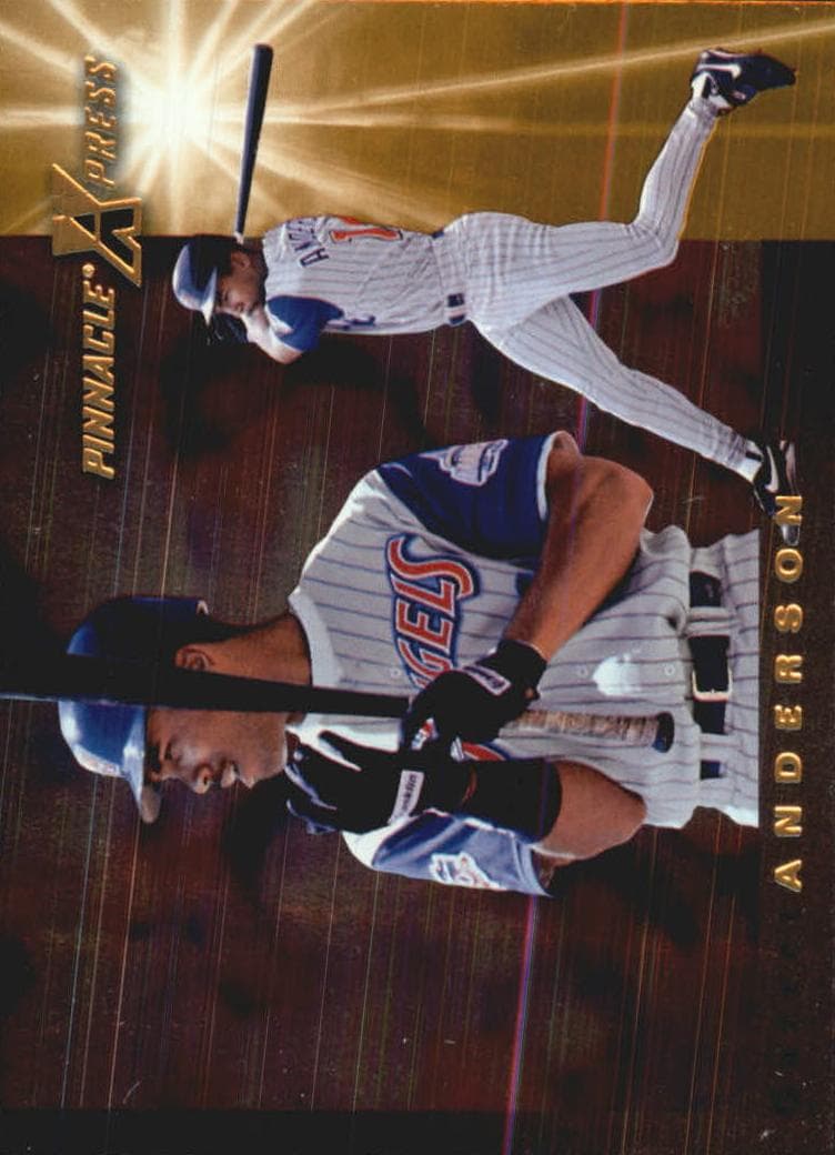 Garret Anderson 1997 unknown Pinnacle X-Press
