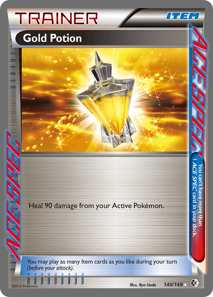 Gold Potion 2012 Pokemon