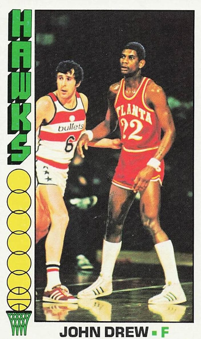 John Drew 1976 topps Topps