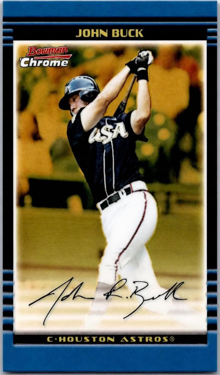 John Buck trading card