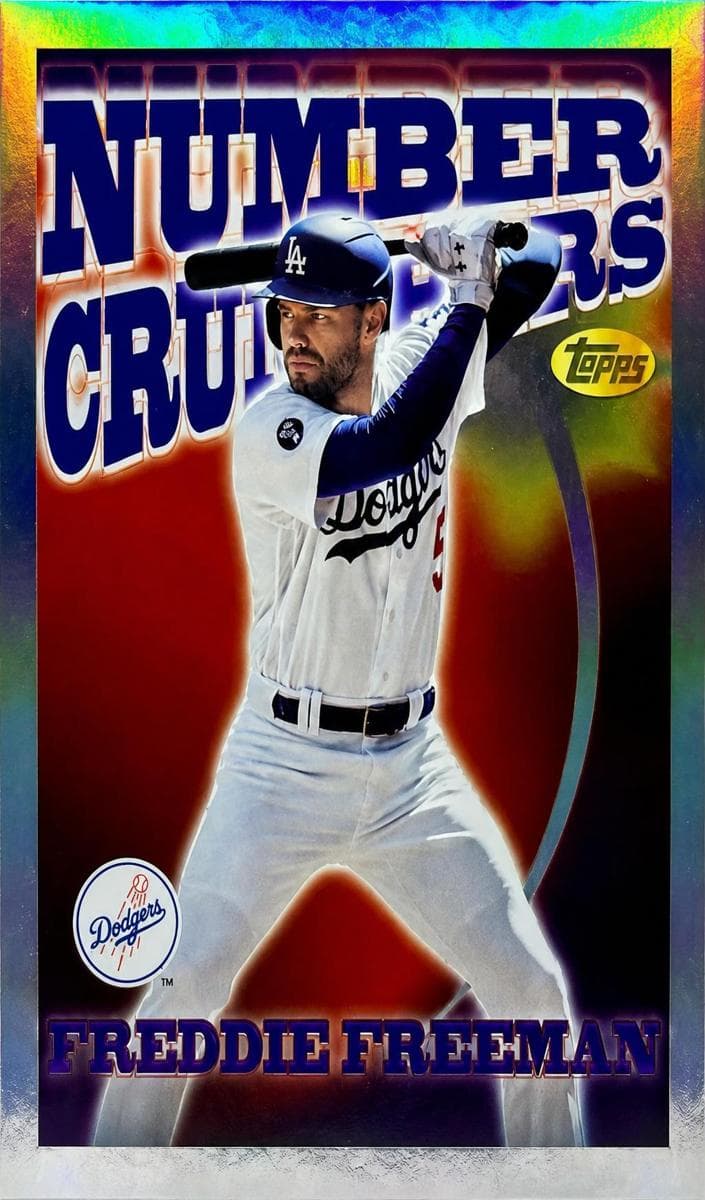 Freddie Freeman 2023 topps Topps Archives
